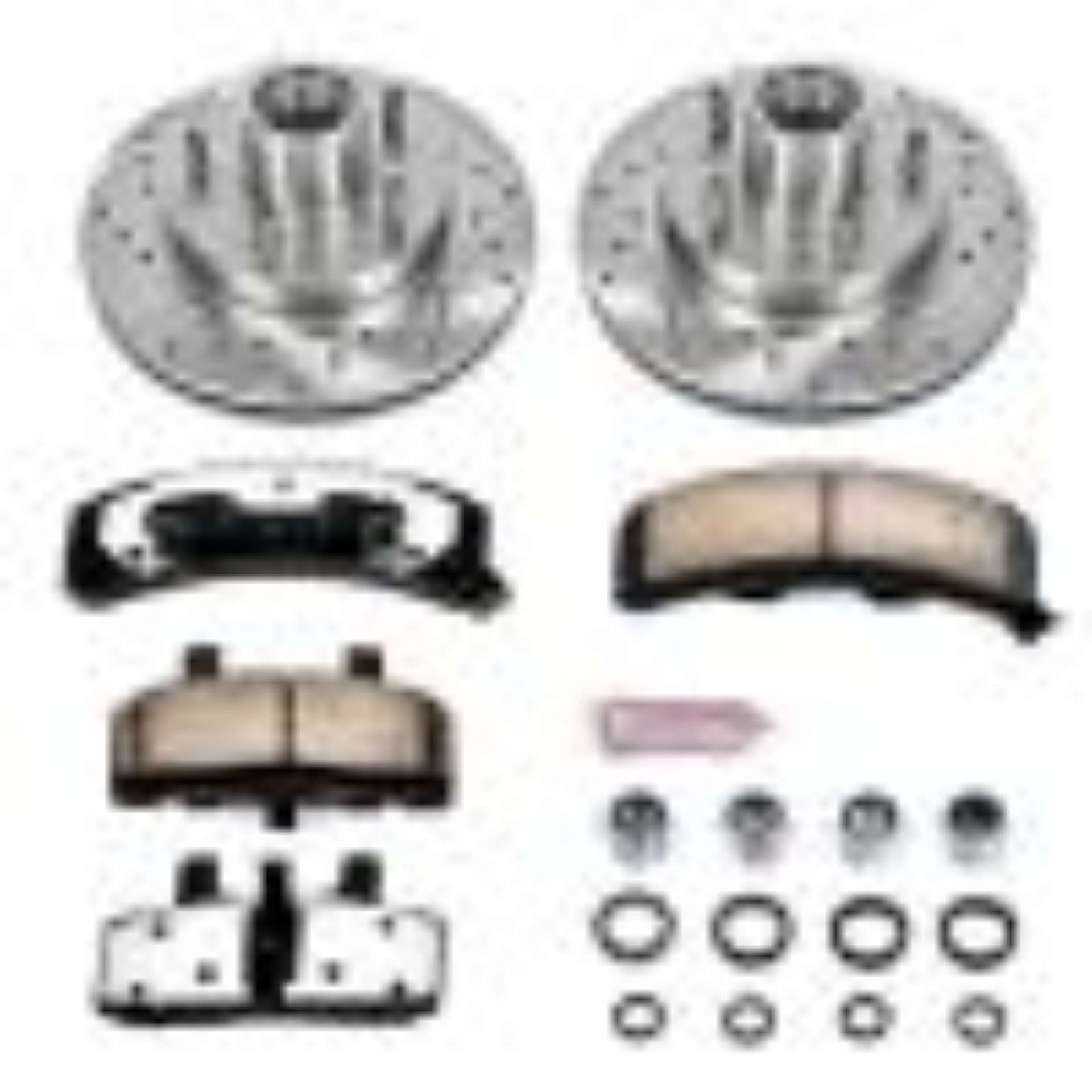 Picture of Power Stop 95-97 Chevrolet Blazer Front Z36 Truck & Tow Brake Kit