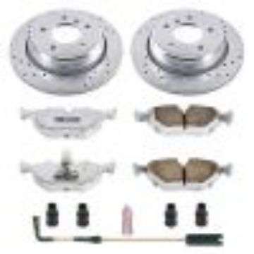 Picture of Power Stop 01-03 BMW 525i Rear Z26 Street Warrior Brake Kit