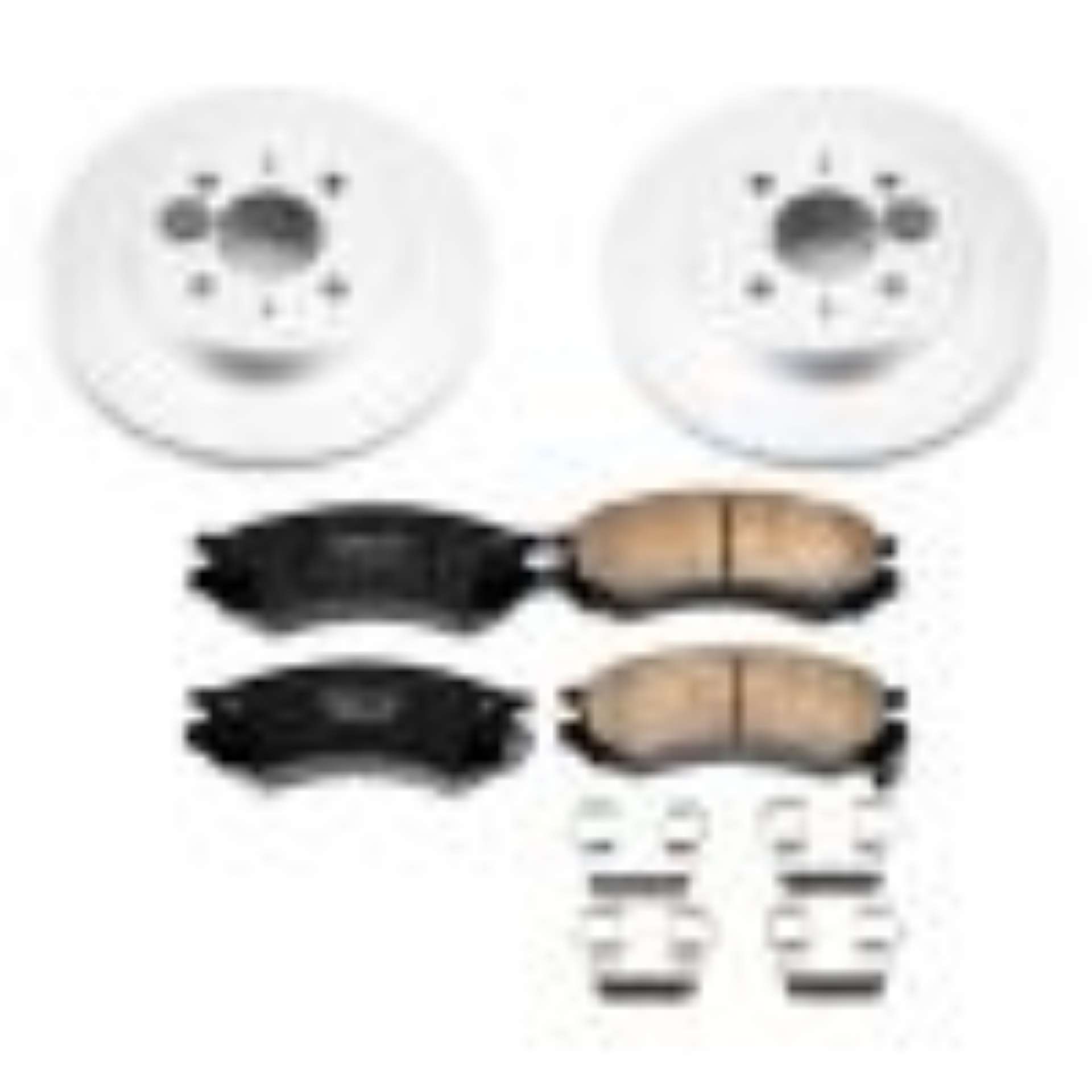 Picture of Power Stop 91-92 Saturn SC Front Z17 Evolution Geomet Coated Brake Kit