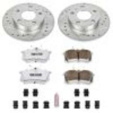 Picture of Power Stop 02-06 Audi A4 Rear Z26 Street Warrior Brake Kit