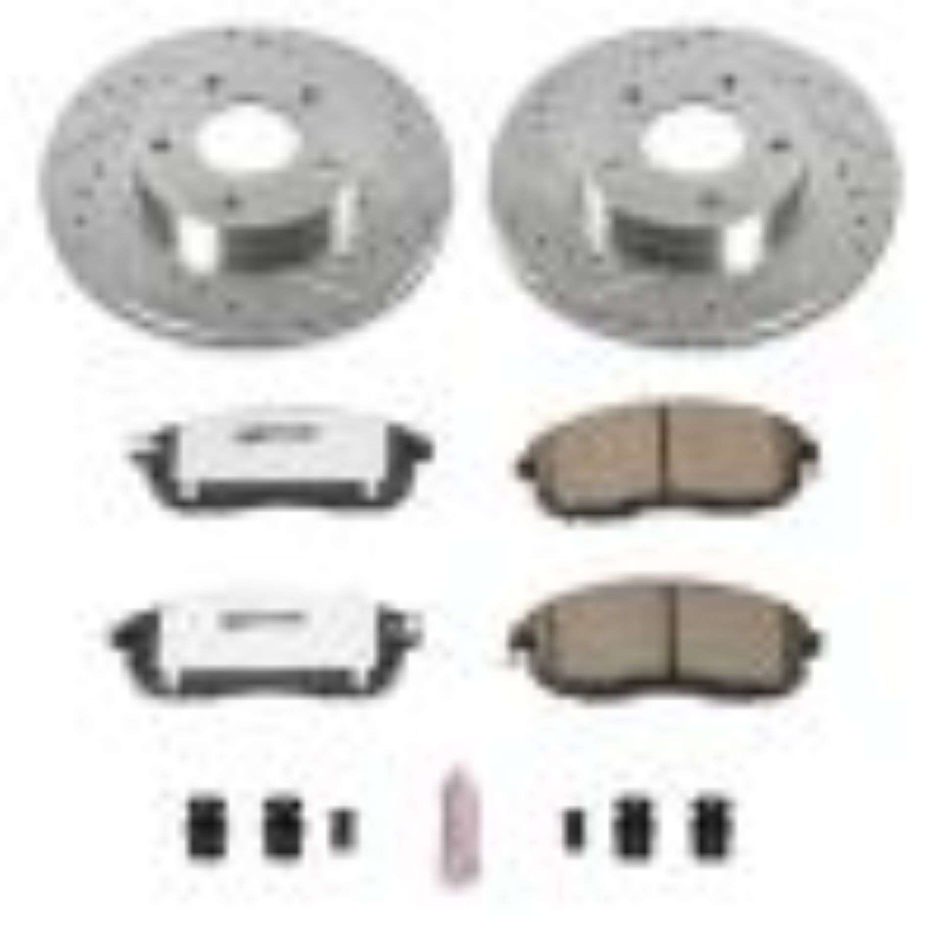 Picture of Power Stop 99-01 Nissan Maxima Front Z26 Street Warrior Brake Kit