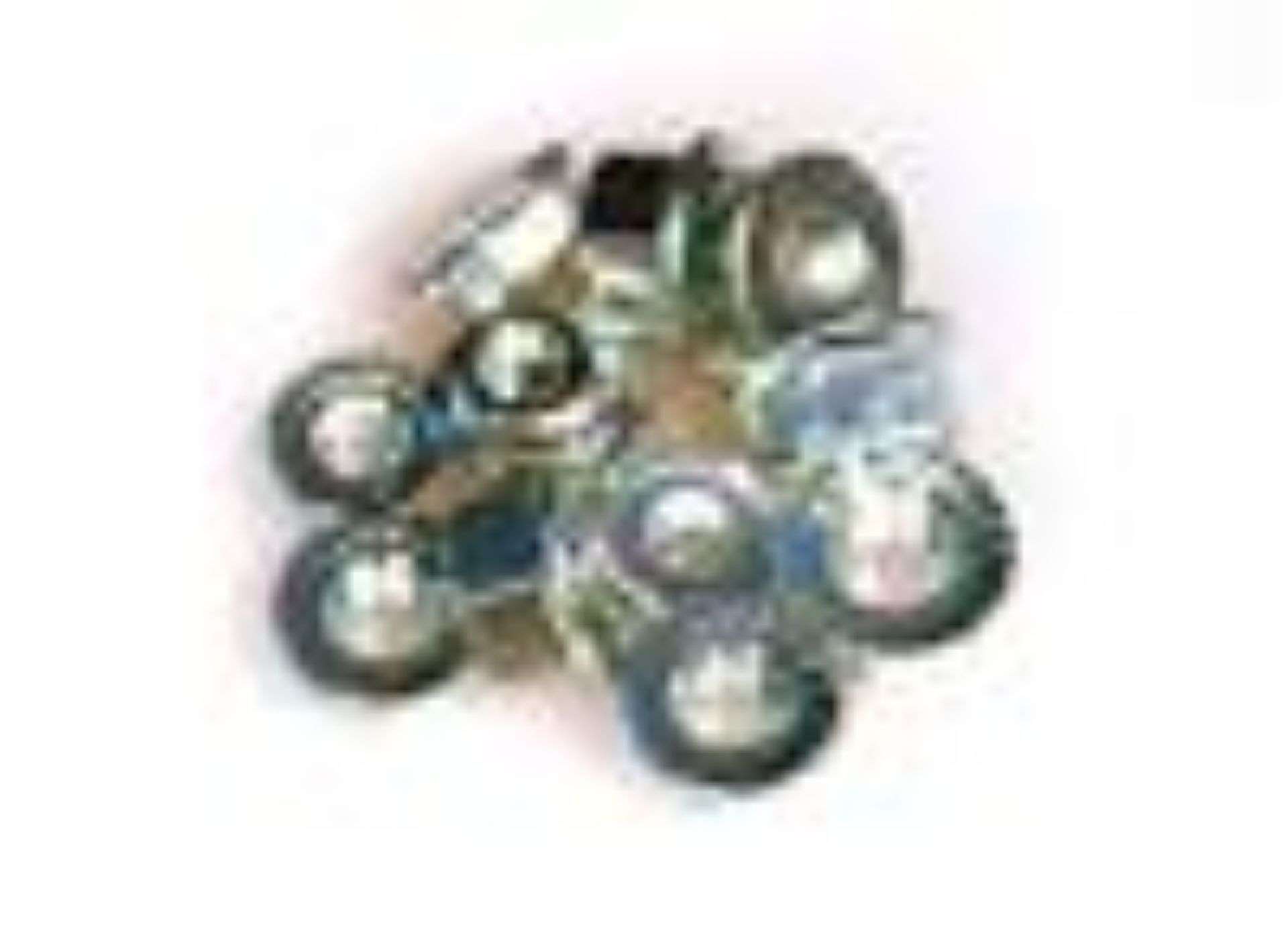 Picture of ARP M10 x 1-25 Locking Flange Nut Kit 10 pack