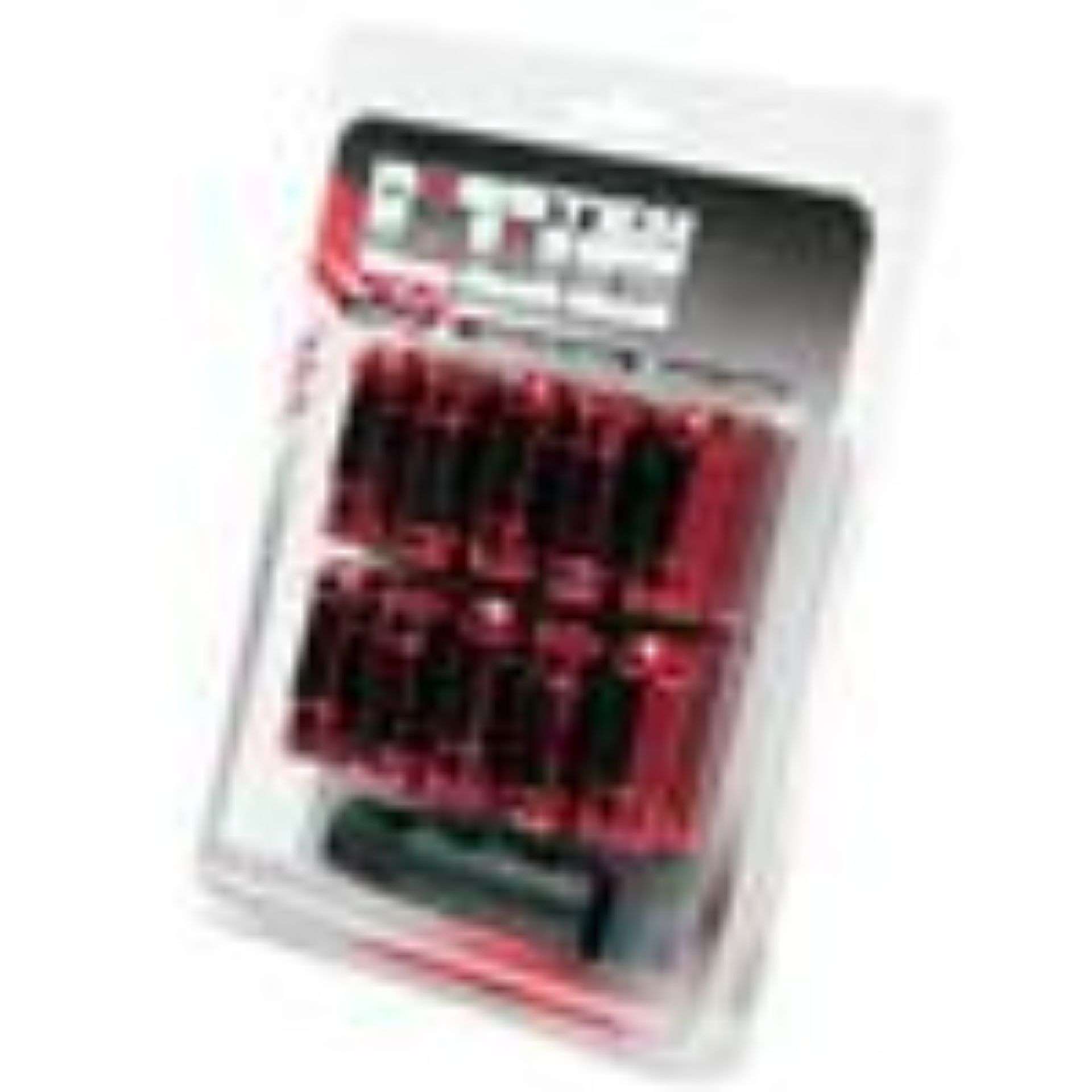 Picture of Wheel Mate Monster Open End Lug Nut Set of 20 - Red 14x1-50