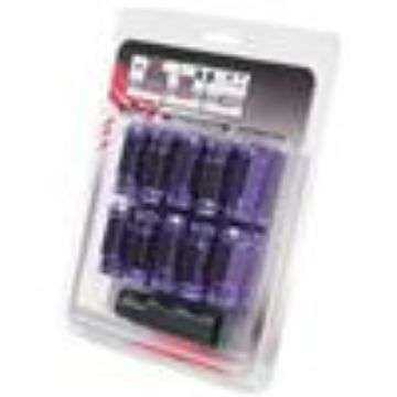 Picture of Wheel Mate Monster Locking Lug Nut Set of 4 - Purple 14x1-50