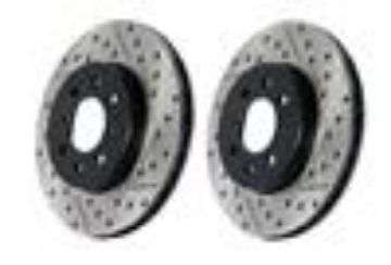 Picture of Centric Slotted & Drilled OE Design Brake Rotor