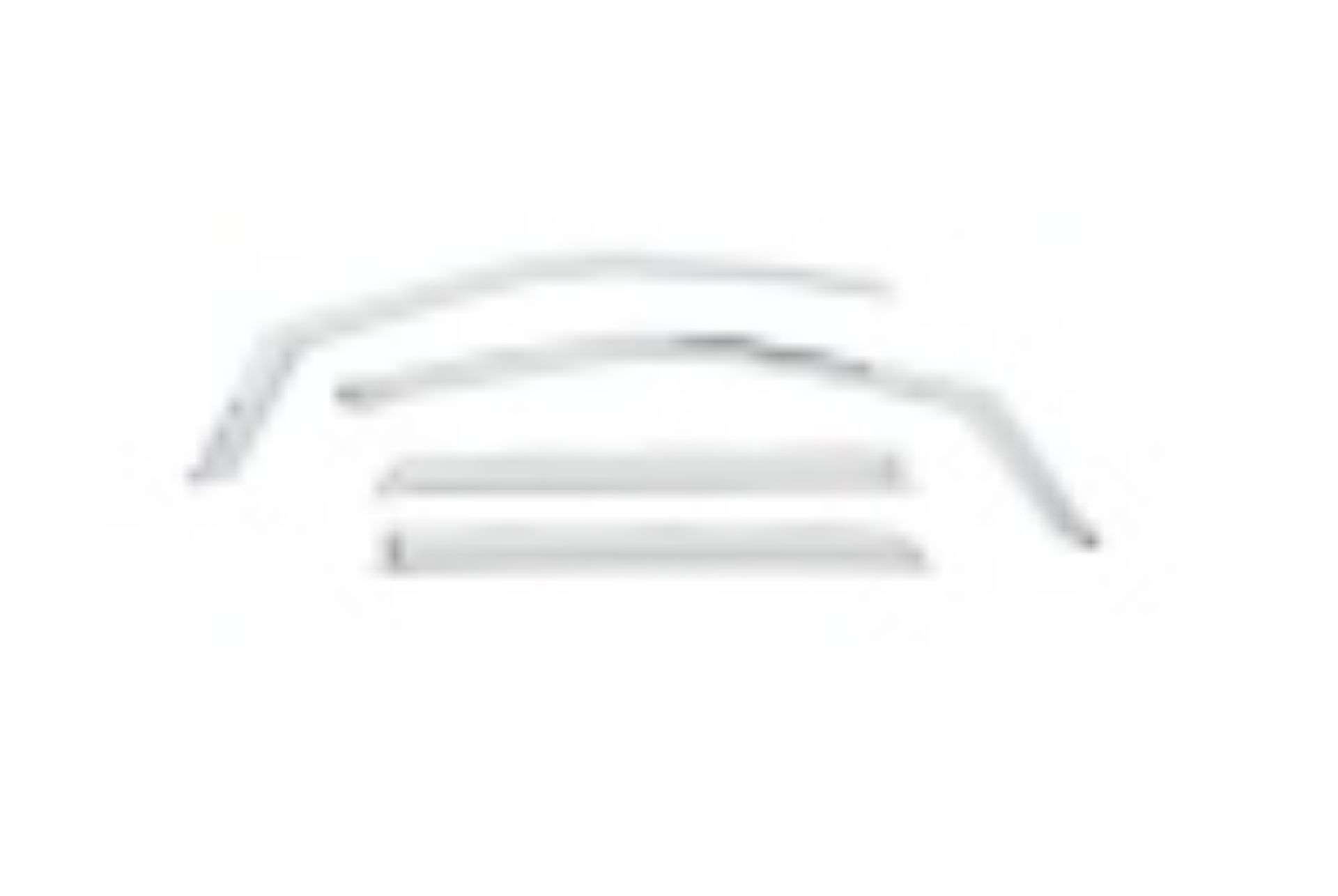 Picture of Putco 17-20 Ford SuperDuty - Crew Cab Set of 4 Element Chrome Window Visors