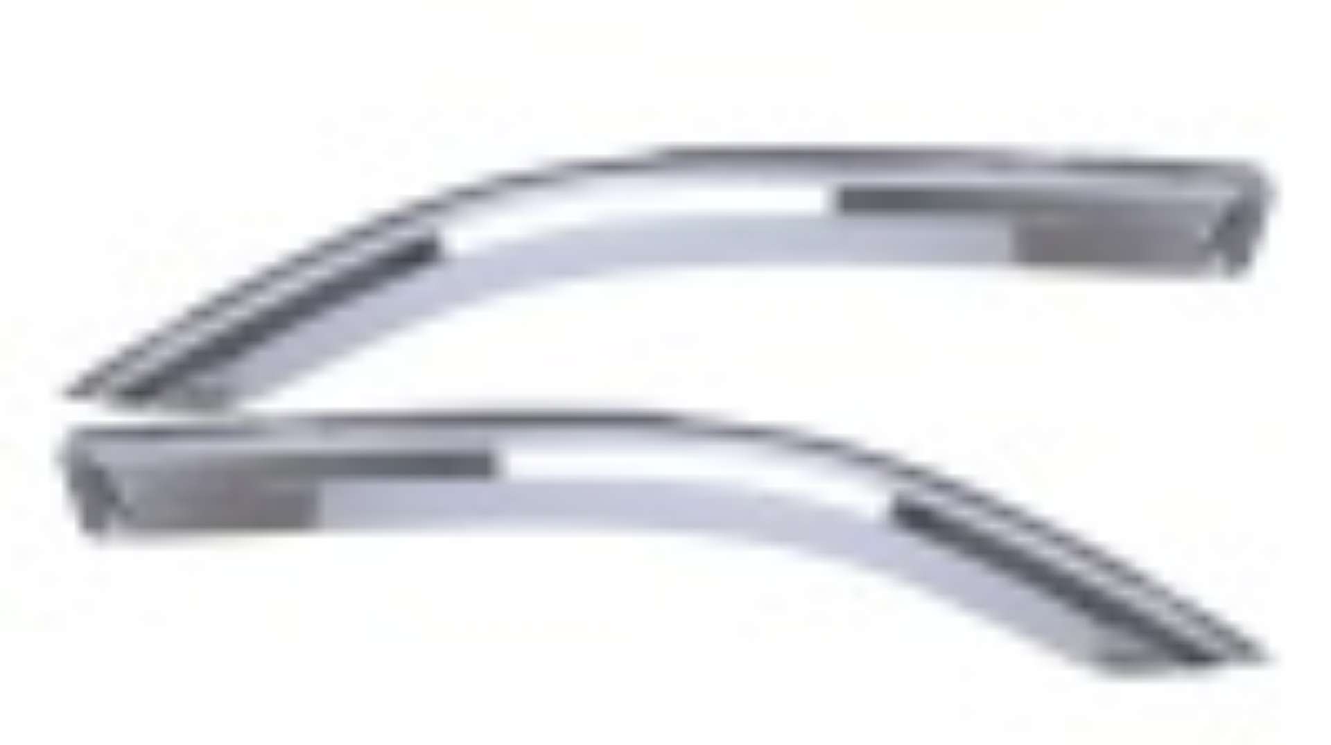 Picture of Putco 19-20 Ram 1500 - Crew Cab Set of 2 - Excl regular Cab Element Chrome Window Visors