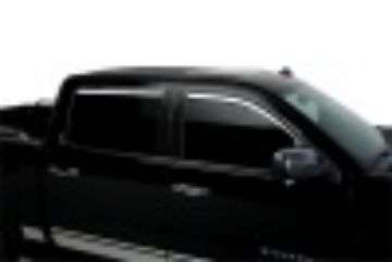 Picture of Putco 14-18 Chevy Silverado LD - 4 Door - Crew Cab Element Chrome Window Visors