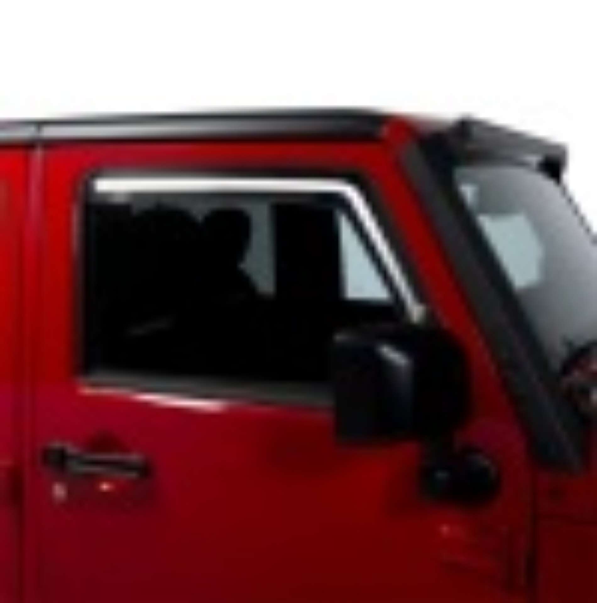 Picture of Putco 07-18 Jeep Wrangler JK - Front Only Element Tinted Window Visors