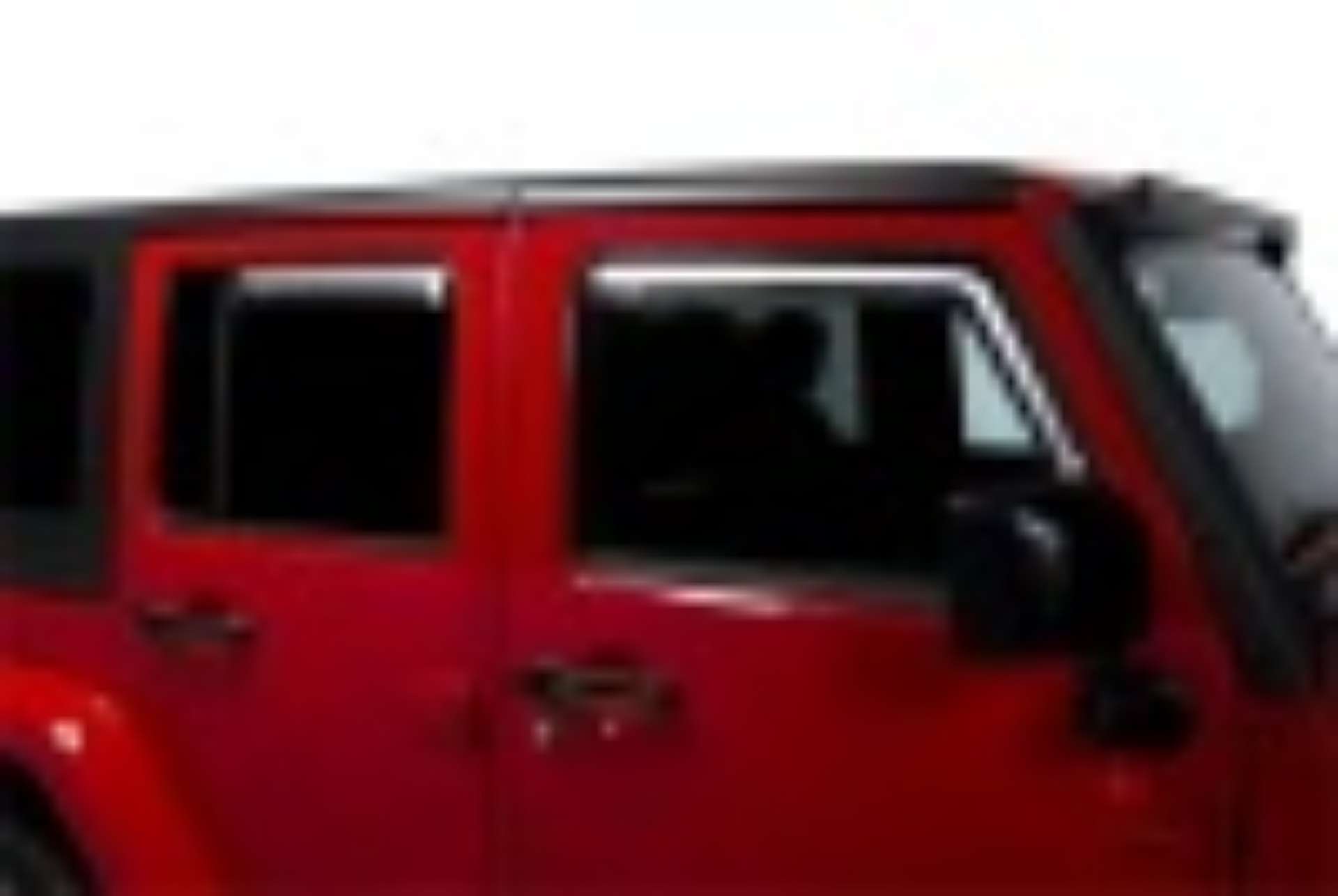 Picture of Putco 07-18 Jeep Wrangler JK - 4 Door Element Tinted Window Visors