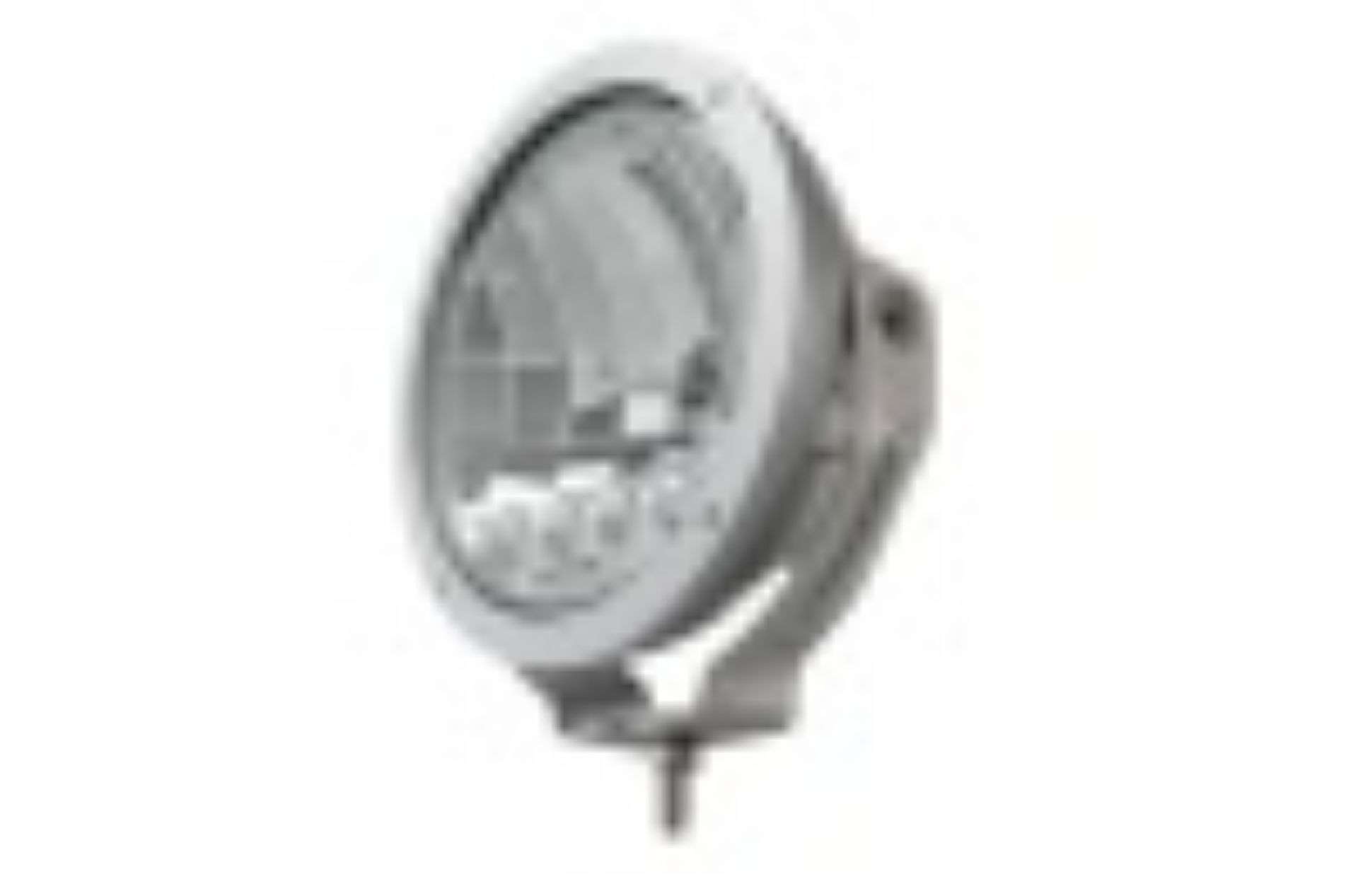 Picture of Putco HID Lamp w-4 LED DayTime Running Lights - 9in Silver Housing w- Clear Lens HID Off Road Lamps