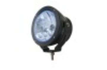 Picture of Putco HID Off Road Lamp w-3 LED DayTime Running Lights - 6in Black Housing w- Blue Tinted Lens