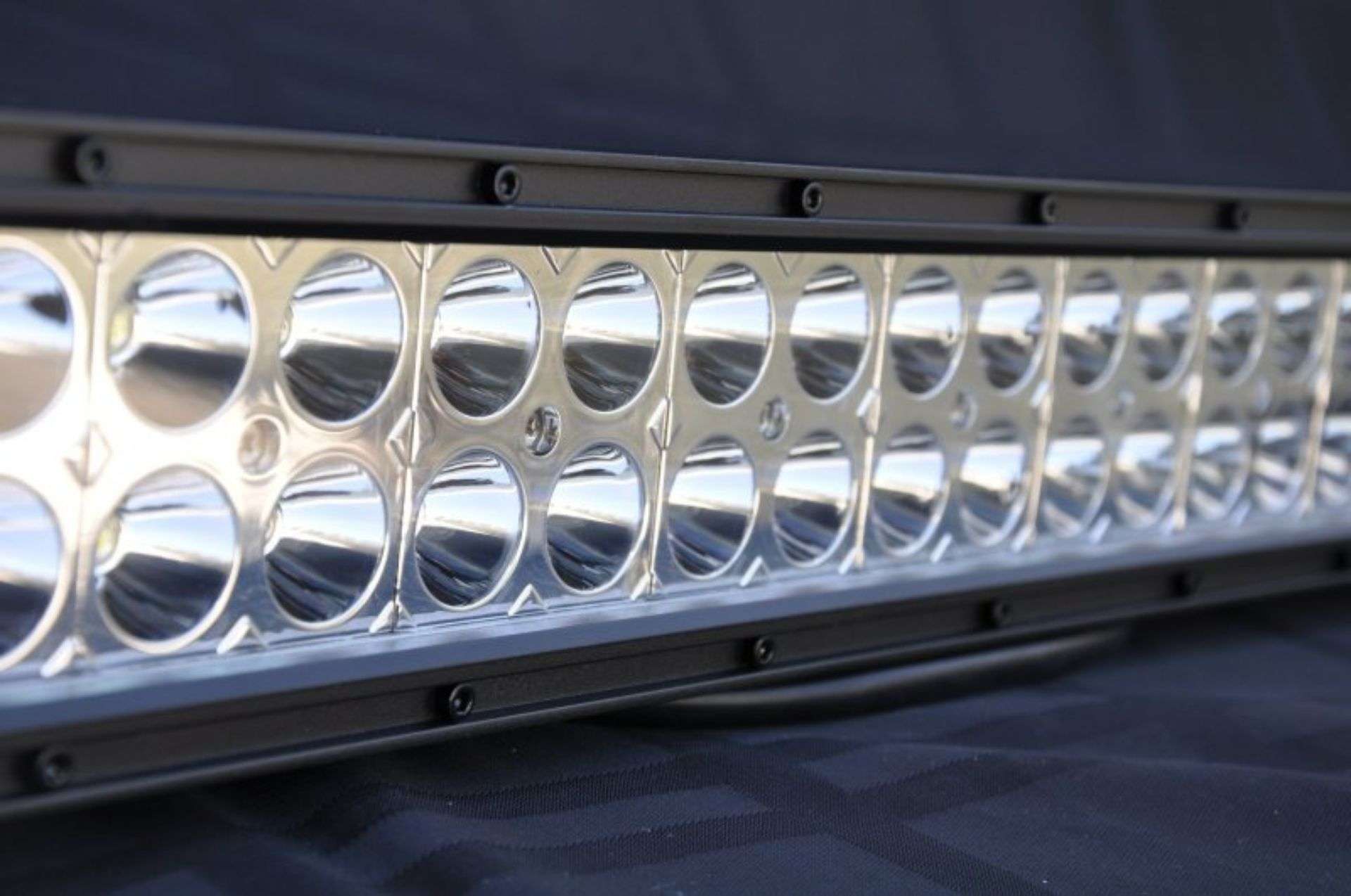 Picture of DV8 Offroad Chrome Series 12in Light Bar 72W Flood/Spot 3W LED