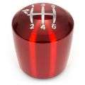 Picture of Raceseng Ashiko Shift Knob (Gate 1 Engraving) M10x1.25mm Adapter - Red Translucent