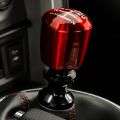 Picture of Raceseng Ashiko Shift Knob (Gate 3 Engraving) M10x1.5mm Adapter - Red Translucent