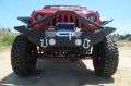 Picture of DV8 Offroad 07-18 Jeep Wrangler JK/JL FS-10 Full Length Steel Front Bumper w/ Skid Plate