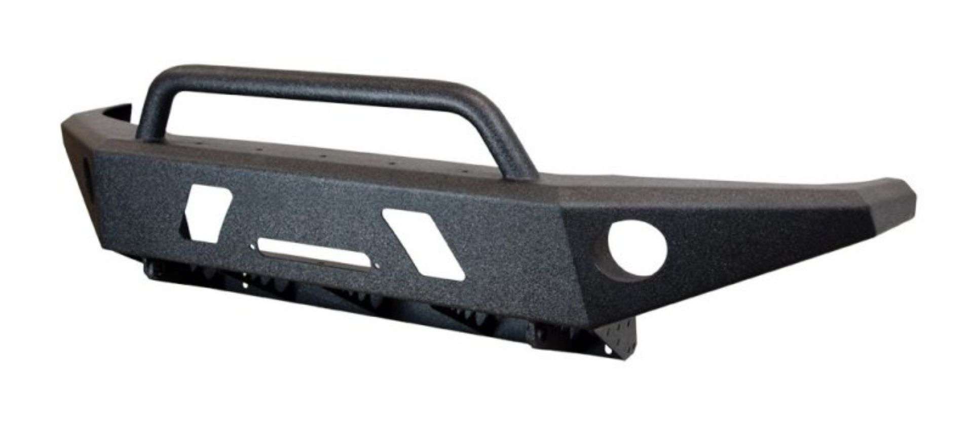 Picture of DV8 Offroad 05-15 Toyota Tacoma Front Bumper Winch Ready - Black Powdercoat