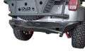 Picture of DV8 Offroad 07-18 Jeep Wrangler JK Rear Bumper w/ Lights Works w/ TC-6 Full Length