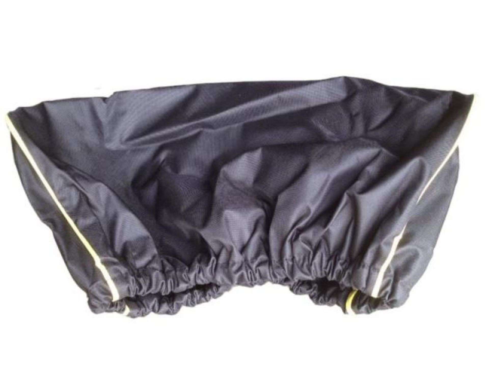 Picture of DV8 Offroad Black Winch Cover (For 12000LB Winches)