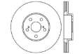 Picture of StopTech 03-08 Pontiac Vibe / 05-09 Scion tC / 03-08 Toyota Matrix Front Right Drilled Rotor