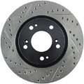 Picture of StopTech 06-09 Mitsubishi Eclipse (Exc Turbo)/04-09 Galant Slotted & Drilled Right Front Rotor