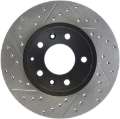 Picture of StopTech 06-10 Mazda Miata MX-5 Drilled & Slotted Front Right Rotor