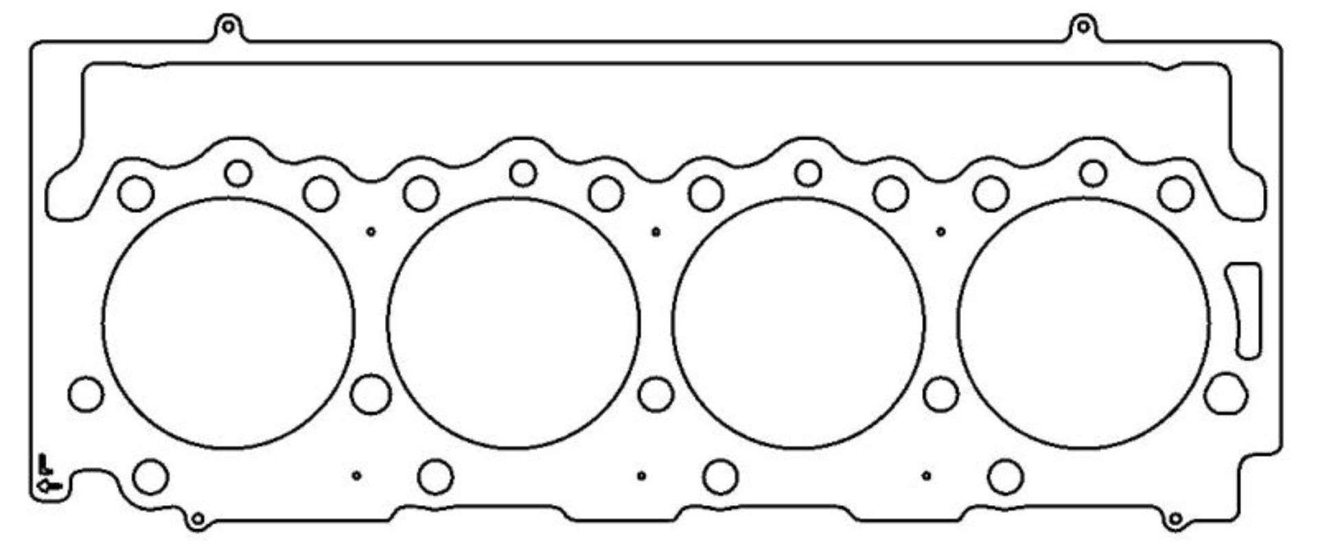 Picture of Cometic 91-95 GM 6.5L Diesel 4.100 inch Bore .060 inch MLS-5 LHS Headgasket