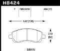 Picture of Hawk Subaru HPS Street Front Brake Pads