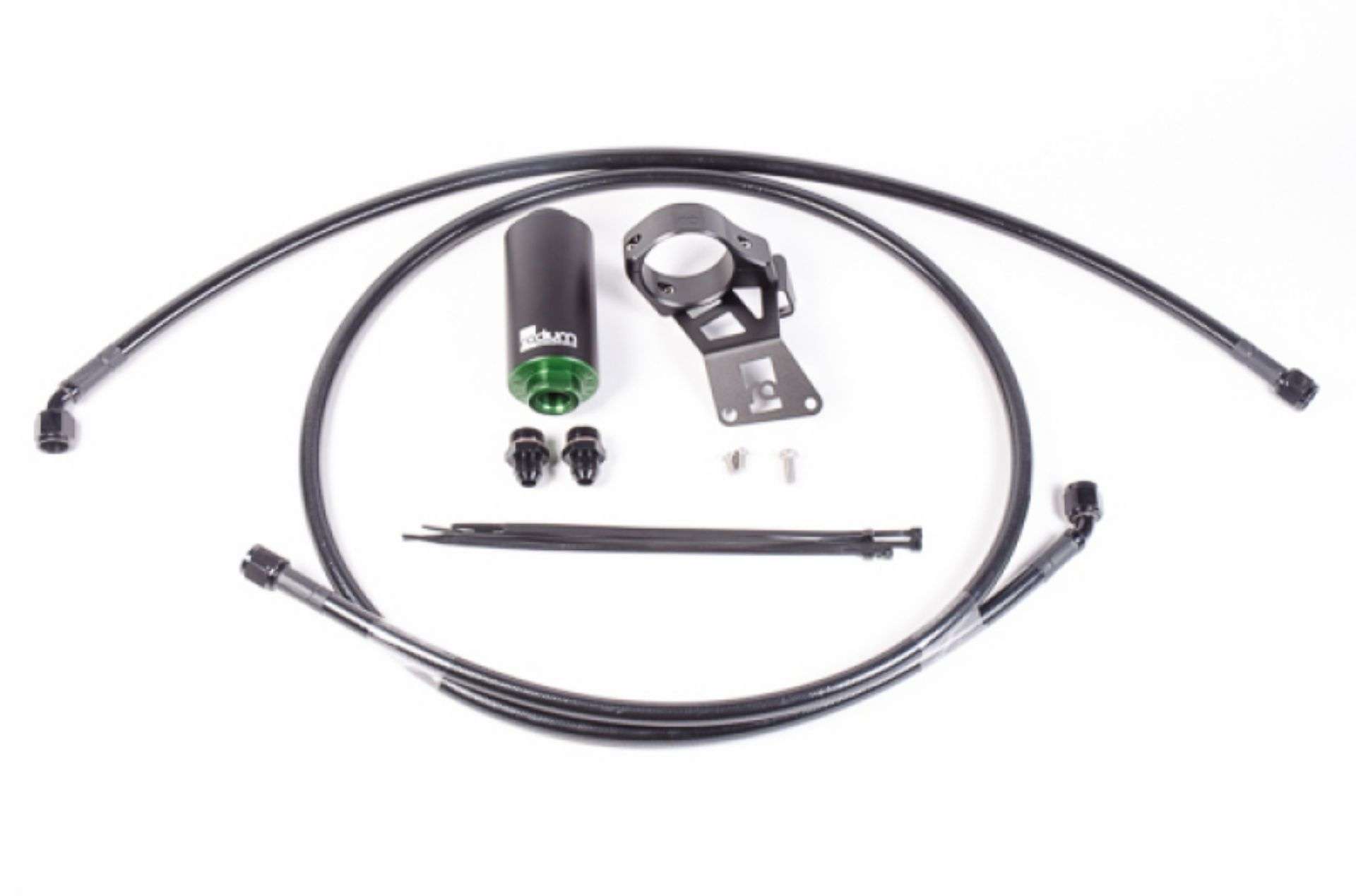 Picture of Radium Engineering Evo X Fuel Feed Line Kit - Microglass Filter