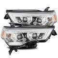 Picture of AlphaRex 14-20 Toyota 4Runner LUXX LED Proj Headlights Plank Style Chrome w/Activ Light/Seq Signal