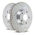 Picture of Power Stop 00-05 Ford Excursion Rear Evolution Drilled & Slotted Rotors - Pair