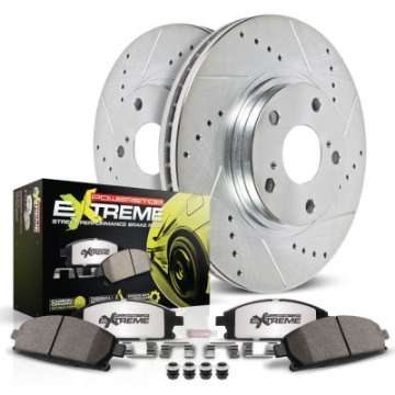 Picture of Power Stop 02-07 Buick Rendezvous Rear Z26 Street Warrior Brake Kit