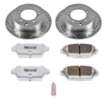 Picture of Power Stop 90-94 Eagle Talon Rear Z26 Street Warrior Brake Kit