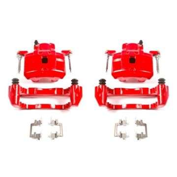 Picture of Power Stop 01-05 Chrysler Sebring Front Red Calipers w-Brackets - Pair