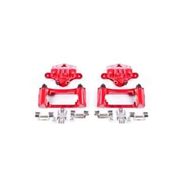 Picture of Power Stop 98-02 Chevrolet Camaro Rear Red Calipers w-Brackets - Pair