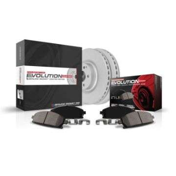 Picture of Power Stop 99-00 Mercedes-Benz C230 Front Z23 Evolution Sport Coated Brake Kit