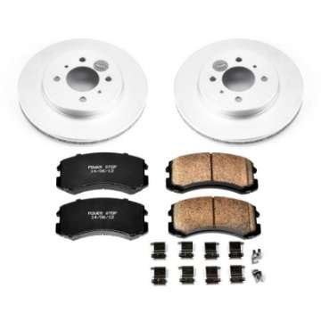 Picture of Power Stop 02-07 Mitsubishi Lancer Front Z17 Evolution Geomet Coated Brake Kit