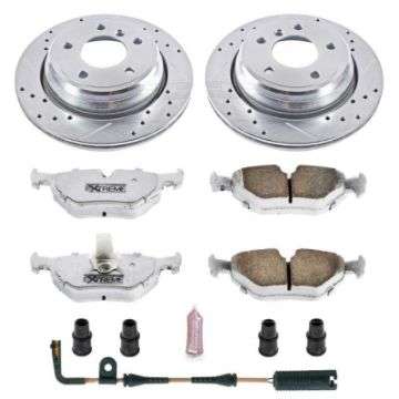 Picture of Power Stop 01-03 BMW 525i Rear Z26 Street Warrior Brake Kit