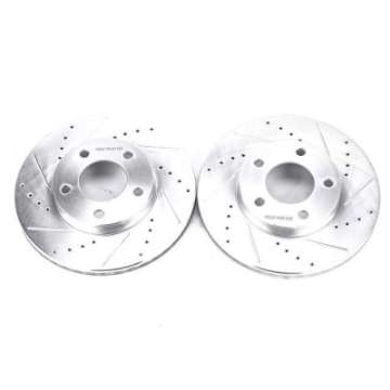 Picture of Power Stop 01-07 Ford Escape Front Evolution Drilled & Slotted Rotors - Pair