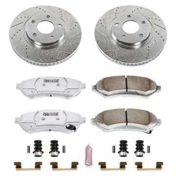 Picture of Power Stop 00-04 Buick LeSabre Front Z26 Street Warrior Brake Kit