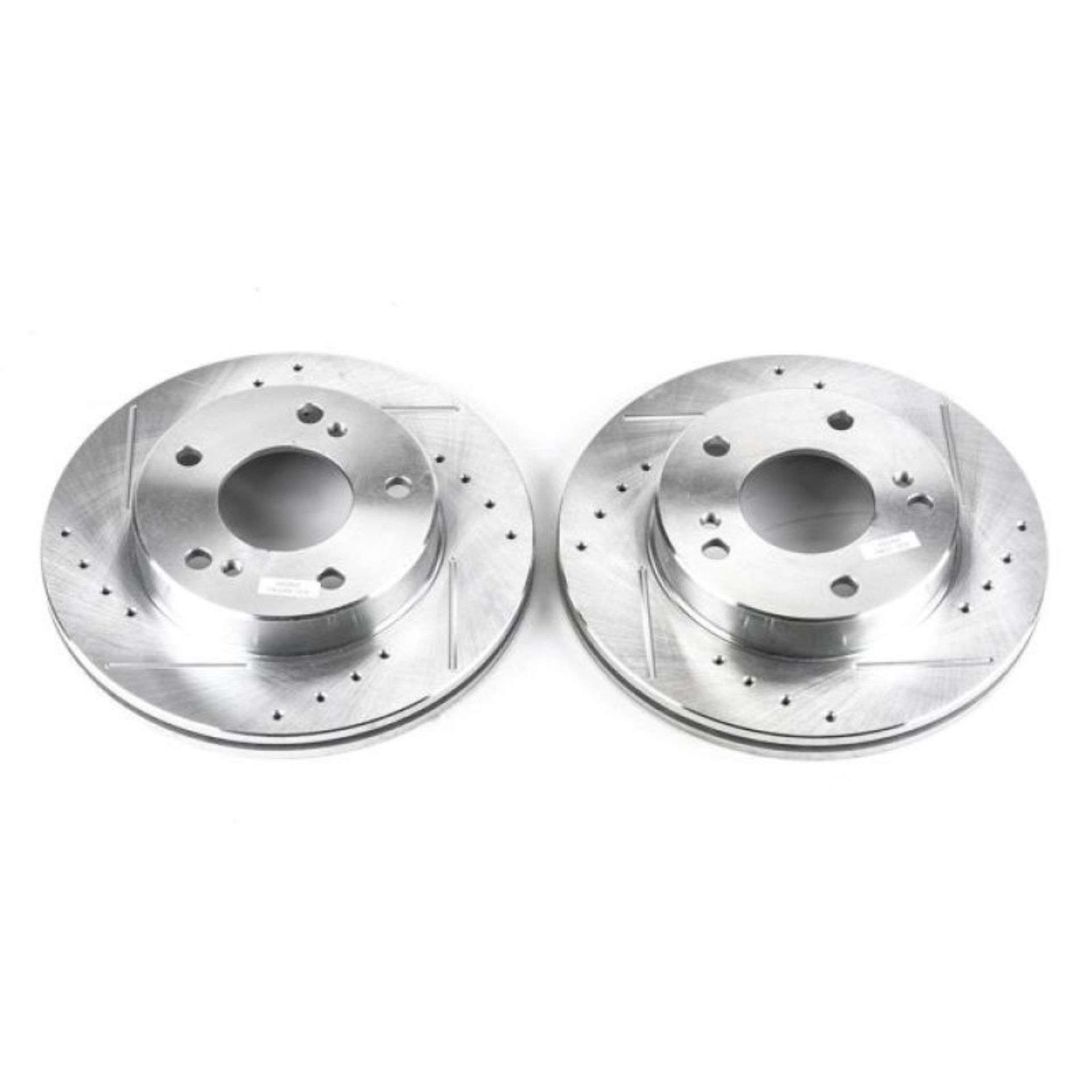 Picture of Power Stop 94-96 Nissan 240SX Front Evolution Drilled & Slotted Rotors - Pair