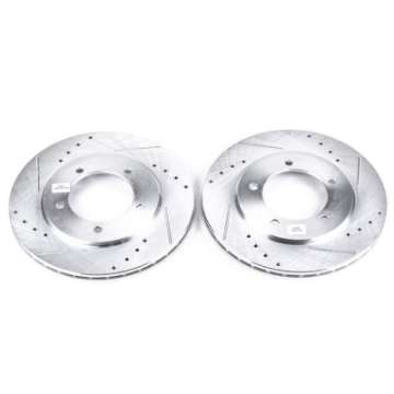 Picture of Power Stop 00-05 Suzuki Grand Vitara Front Evolution Drilled & Slotted Rotors - Pair