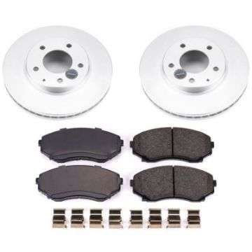 Picture of Power Stop 00-06 Mazda MPV Front Z17 Evolution Geomet Coated Brake Kit