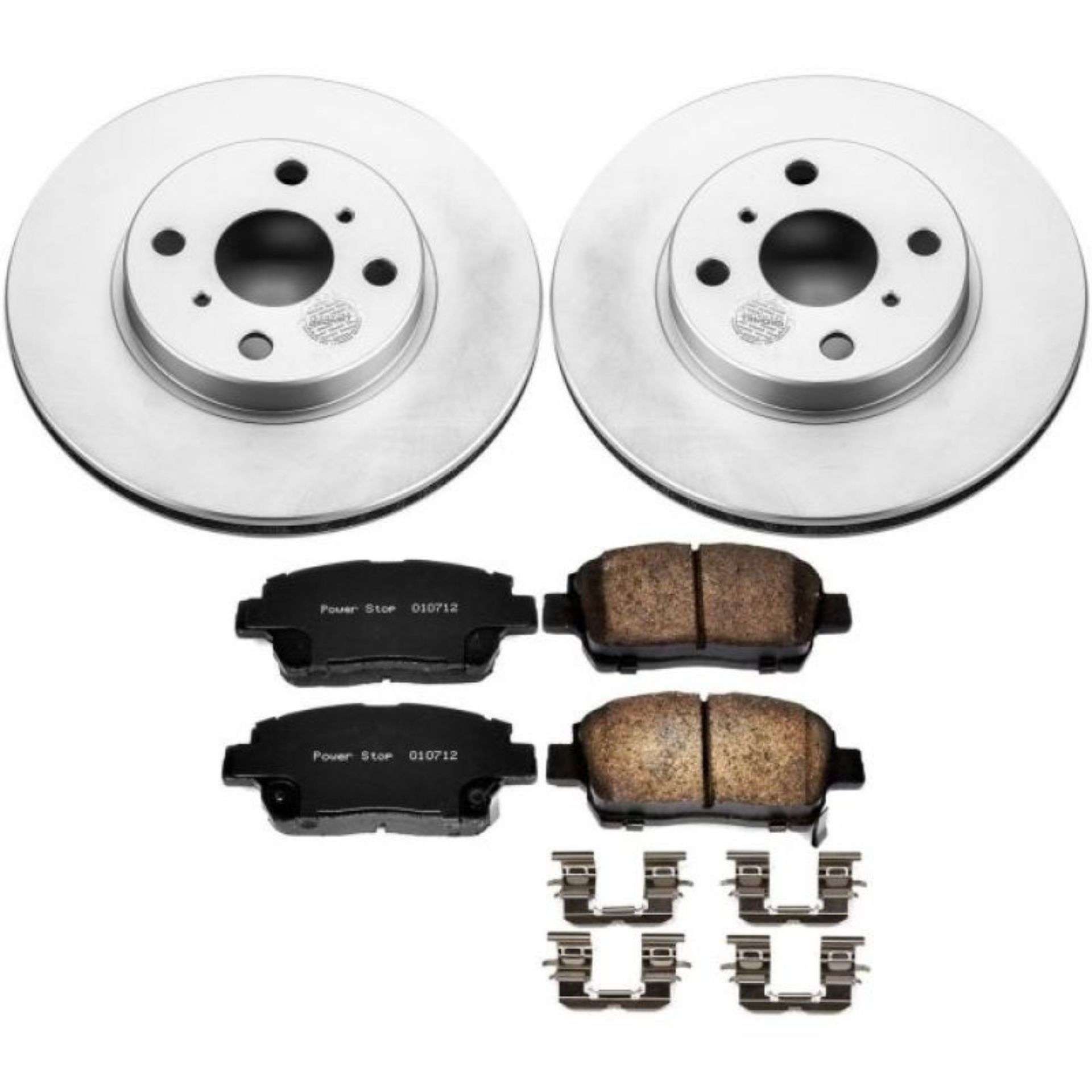 Picture of Power Stop 01-05 Toyota Echo Front Z17 Evolution Geomet Coated Brake Kit