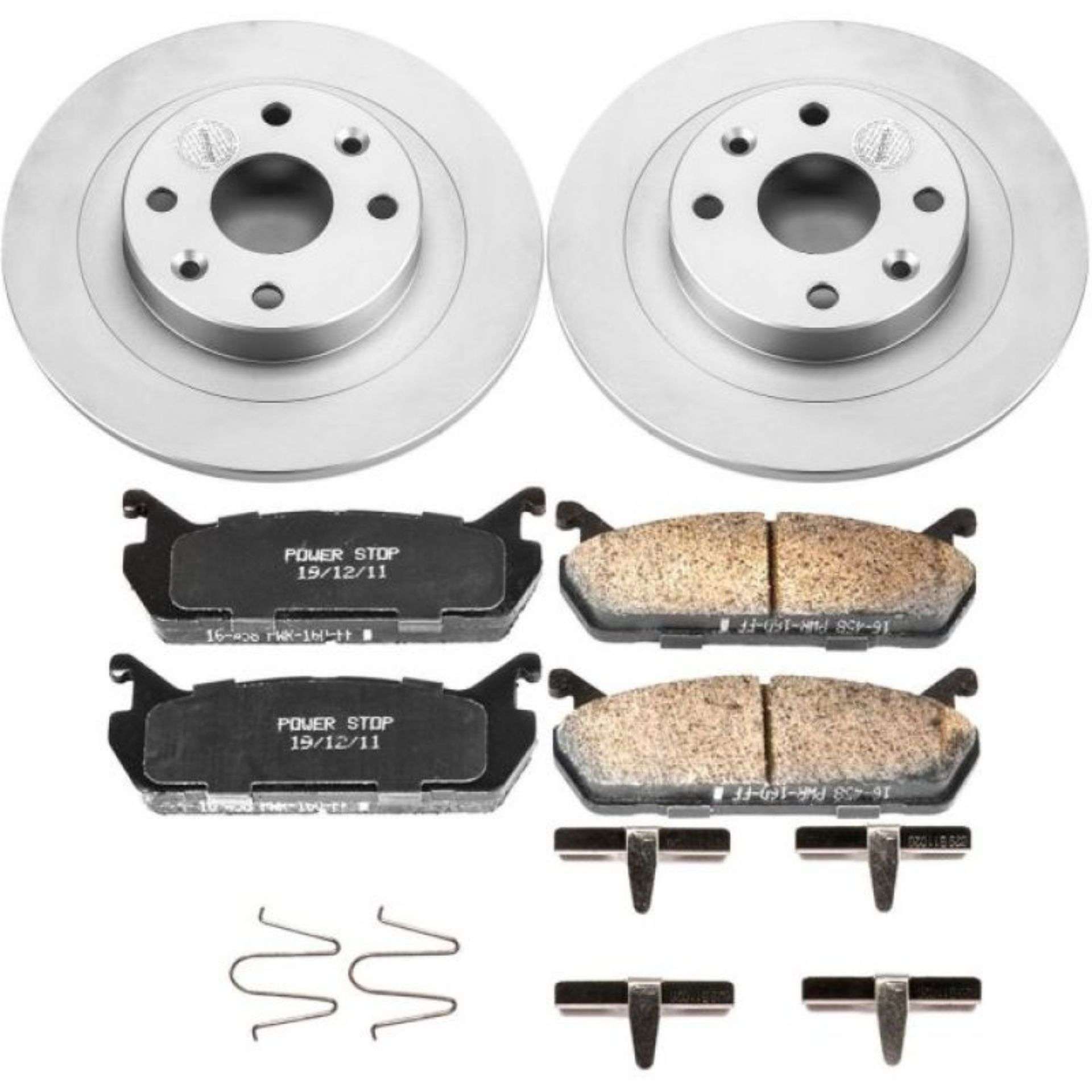 Picture of Power Stop 91-96 Ford Escort Rear Z17 Evolution Geomet Coated Brake Kit