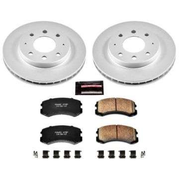 Picture of Power Stop 02-07 Mitsubishi Lancer Front Z17 Evolution Geomet Coated Brake Kit