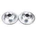 Picture of Power Stop 99-01 Jeep Cherokee Front Evolution Drilled & Slotted Rotors - Pair