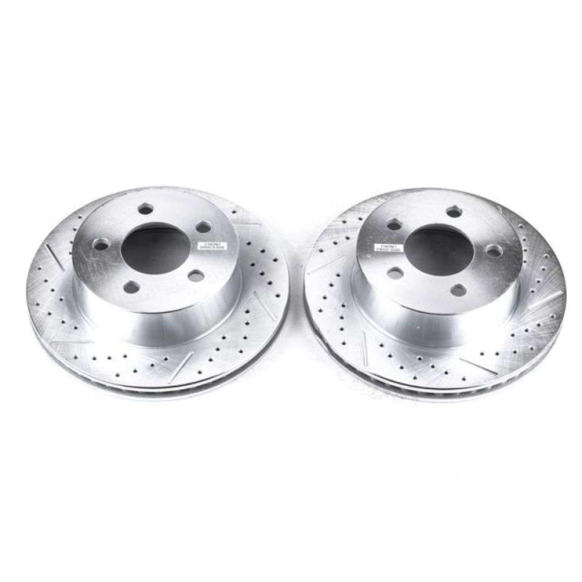 Picture of Power Stop 99-01 Jeep Cherokee Front Evolution Drilled & Slotted Rotors - Pair