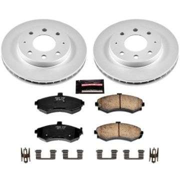 Picture of Power Stop 02-05 Hyundai Elantra Front Z17 Evolution Geomet Coated Brake Kit