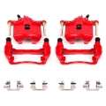 Picture of Power Stop 93-95 Honda Civic Front Red Calipers w-Brackets - Pair